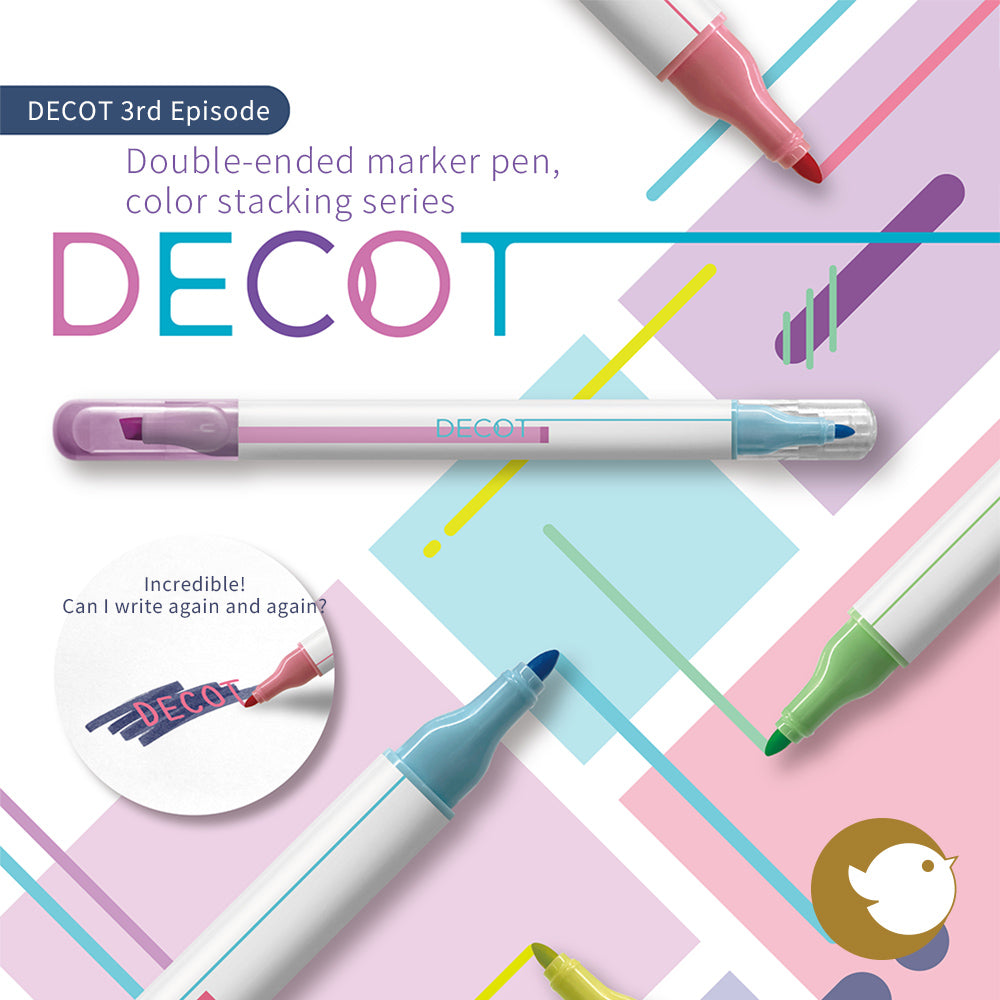 Sun-star DECOT double-ended marker color-changing pen