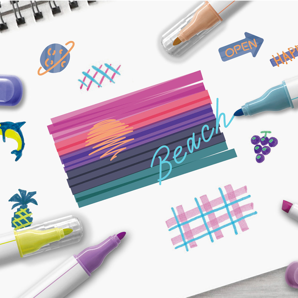 Sun-star DECOT double-ended marker color-changing pen