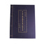Antique blue leather Buddhist classic traditional practice copybook calligraphy copying pen blank copying book NP-090016 - CHL-STORE 