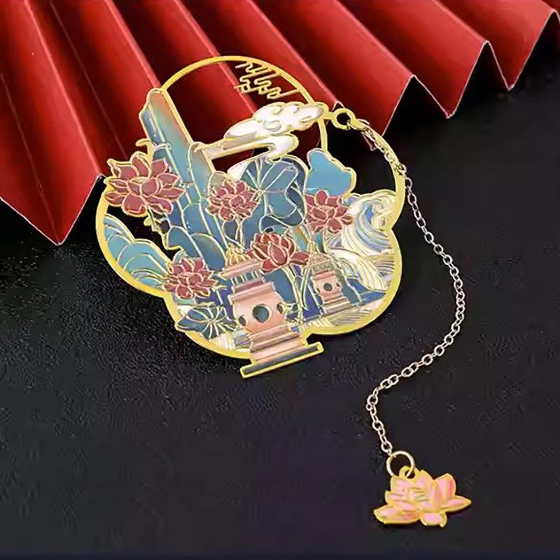 Antique Creative Bookmark National Style Personalized Metal Craft Commemorative Gift Book Clip Antique Style Reading Essentials NP-H7TAQG-072 - CHL-STORE 
