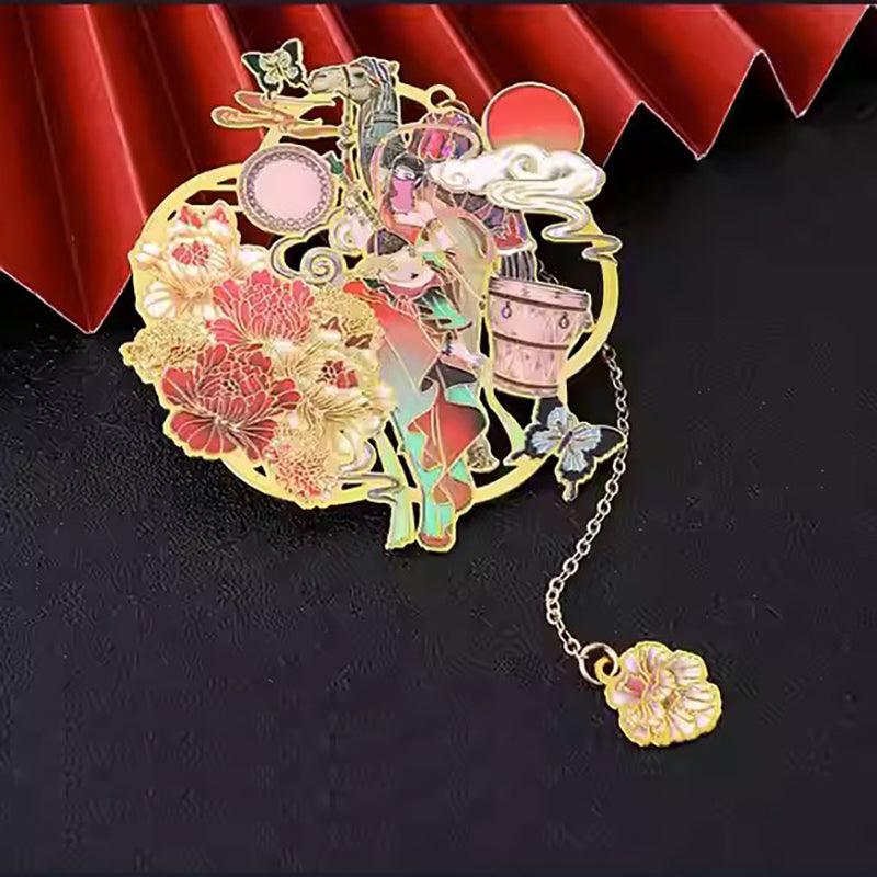 Antique Creative Bookmark National Style Personalized Metal Craft Commemorative Gift Book Clip Antique Style Reading Essentials NP-H7TAQG-072 - CHL-STORE 