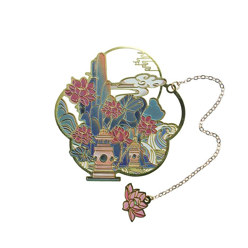 Antique Creative Bookmark National Style Personalized Metal Craft Commemorative Gift Book Clip Antique Style Reading Essentials NP-H7TAQG-072 - CHL-STORE 