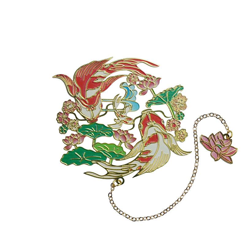 Antique Creative Bookmark National Style Personalized Metal Craft Commemorative Gift Book Clip Antique Style Reading Essentials NP-H7TAQG-072 - CHL-STORE 