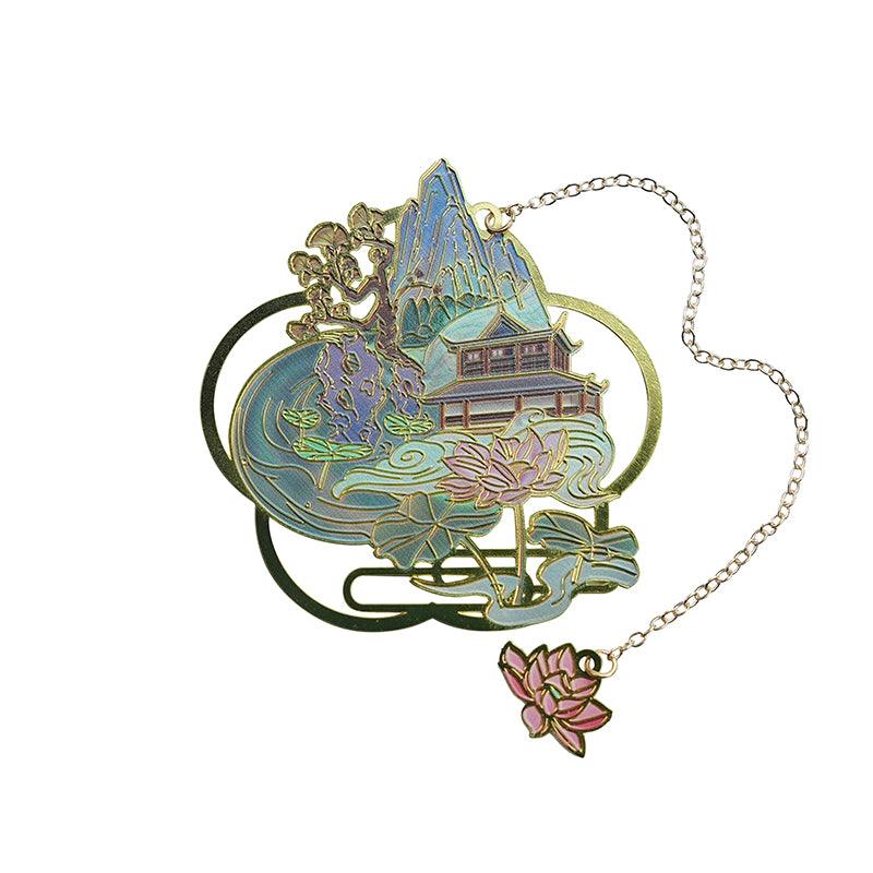 Antique Creative Bookmark National Style Personalized Metal Craft Commemorative Gift Book Clip Antique Style Reading Essentials NP-H7TAQG-072 - CHL-STORE 
