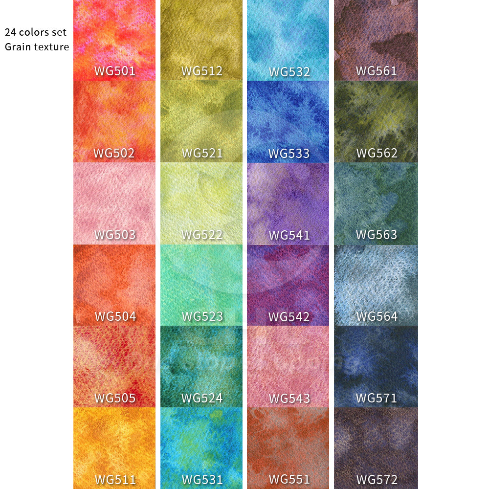 Holbein Transparent Watercolor Paint Lightfast Not Easy to Fade High Transparency Professional Grade Artist Fine Art
