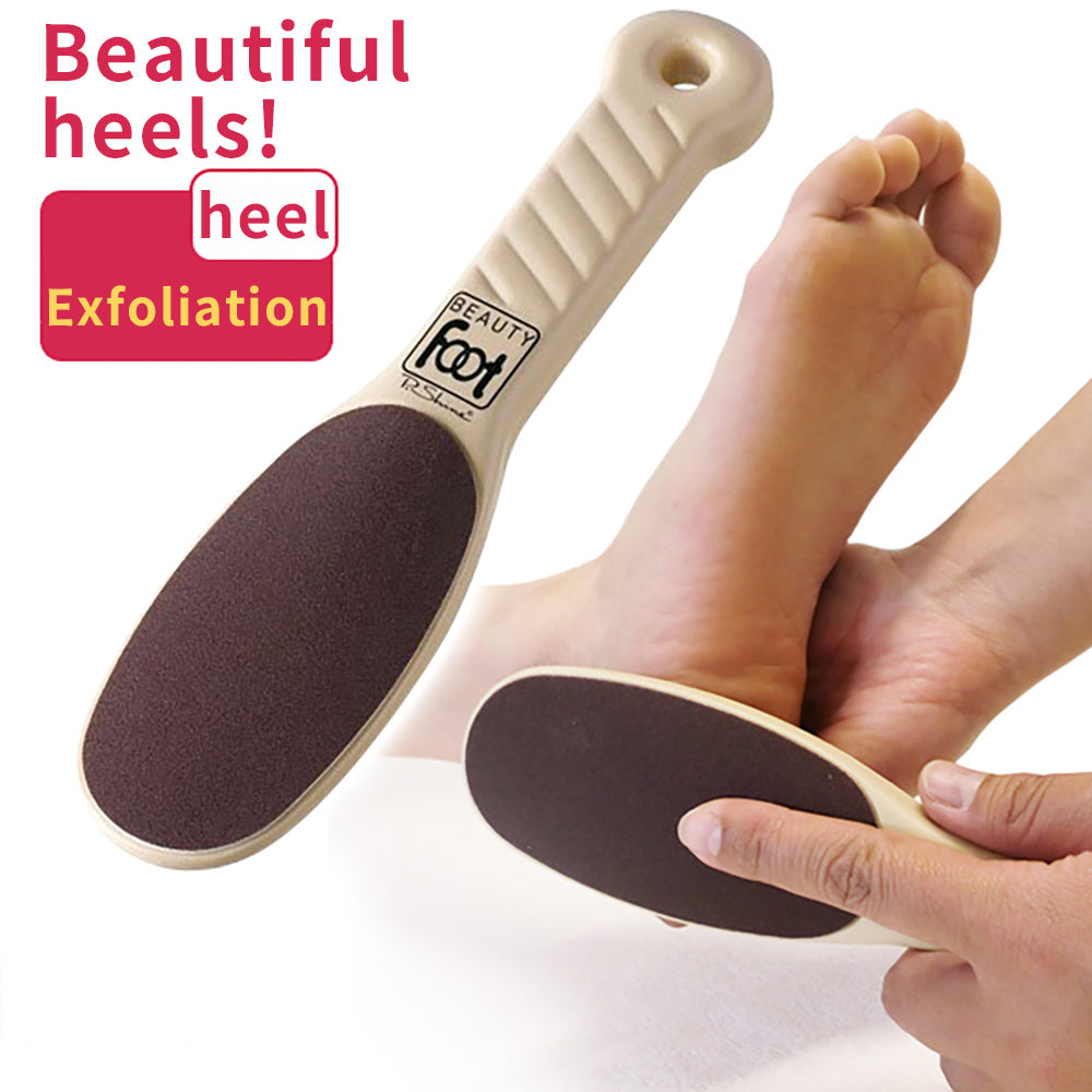 Peashine BEAUTY FOOT / GREEN BELL Pedicure Foot Care Heel Exfoliation Beige Pink Blue Heel File for Soles and Feet