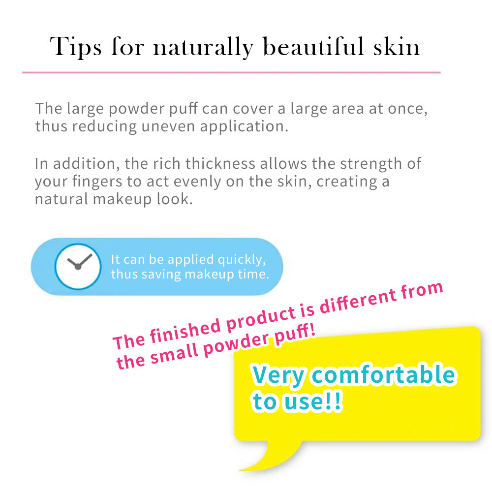 Japanese Beautist high-quality powder puff Ishihara shoten fluffy and soft evenly applied natural makeup good complexion makeup puff not easy to float powder sponge