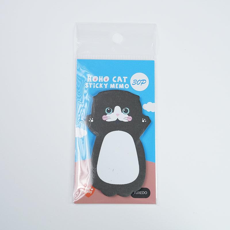 Cartoon cute cat series N times stickers, notes, post-it notes, notes, messages, standing, handbook materials, clipping DIY, office stationery, learning and daily necessities - CHL-STORE 