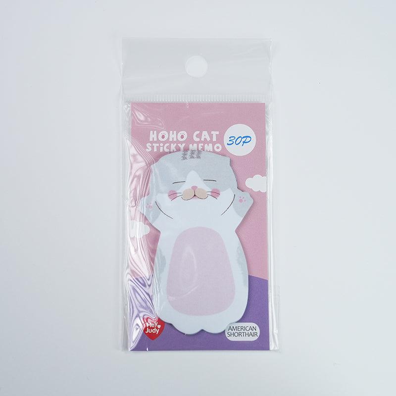 Cartoon cute cat series N times stickers, notes, post-it notes, notes, messages, standing, handbook materials, clipping DIY, office stationery, learning and daily necessities - CHL-STORE 