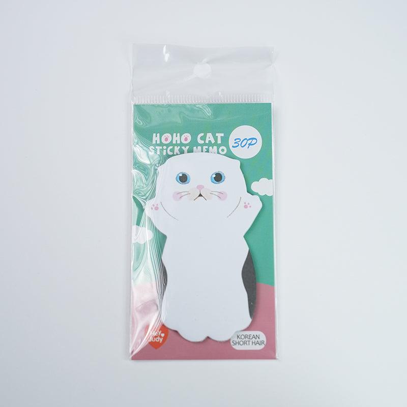 Cartoon cute cat series N times stickers, notes, post-it notes, notes, messages, standing, handbook materials, clipping DIY, office stationery, learning and daily necessities - CHL-STORE 