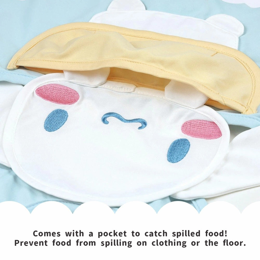 Skater baby apron anti-dirty apron water-repellent design washing machine OK My Melody Cinnamoroll Sanrio cute Japan