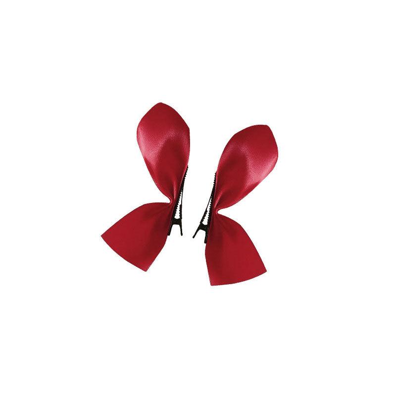 Celebrities with the same style, half-piece girl bow hair clip, side bow pair clips, ever-changing braided hair ribbon, styling design, beauty salon, fashion accessories, popular hair accessories - CHL-STORE 