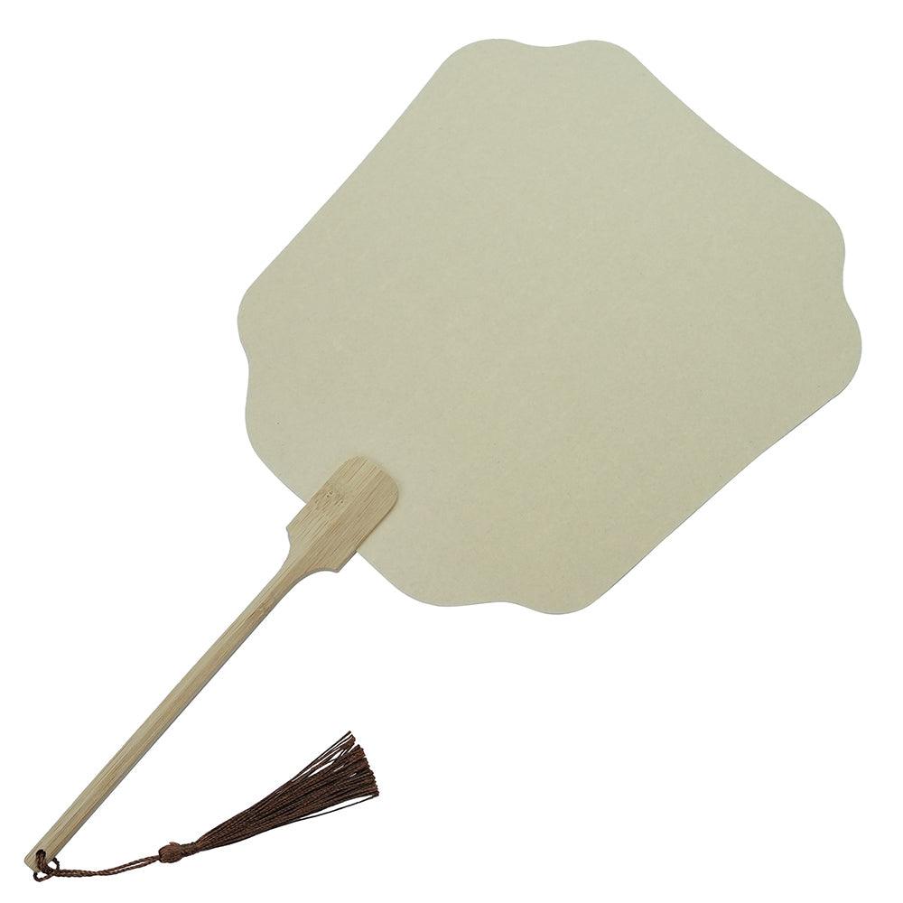 CHINESE COURT STYLE BLANK XUAN PAPER HAND FAN FOR DIY PAINTING TO-000027 - CHL-STORE 