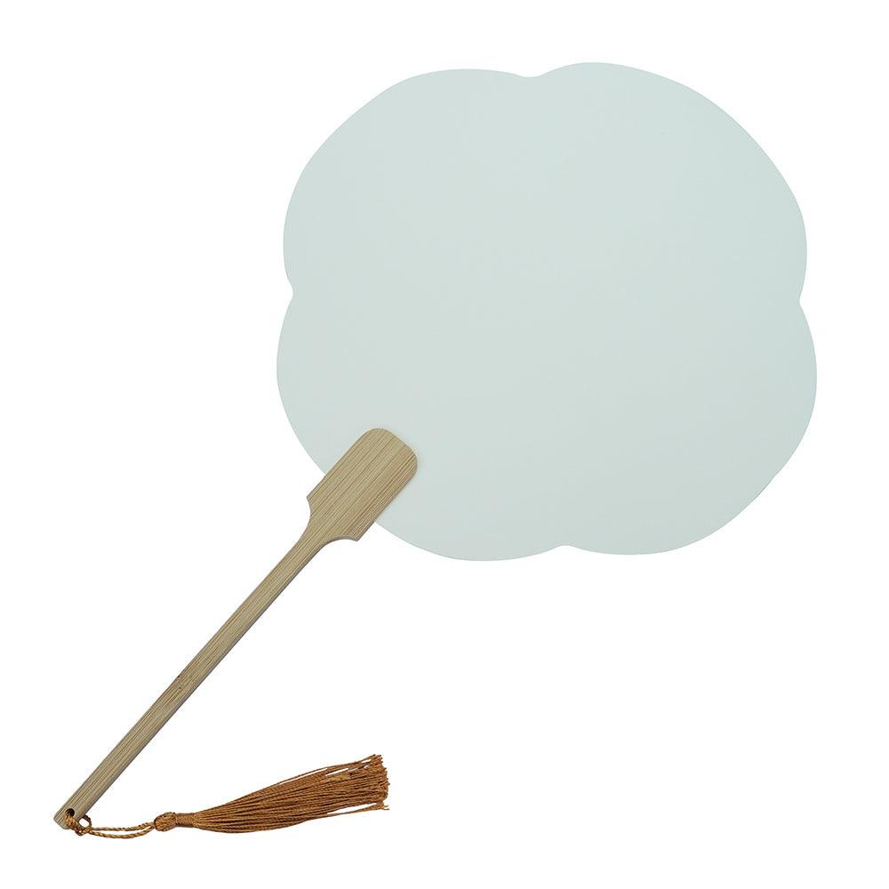 CHINESE COURT STYLE BLANK XUAN PAPER HAND FAN FOR DIY PAINTING TO-000027 - CHL-STORE 