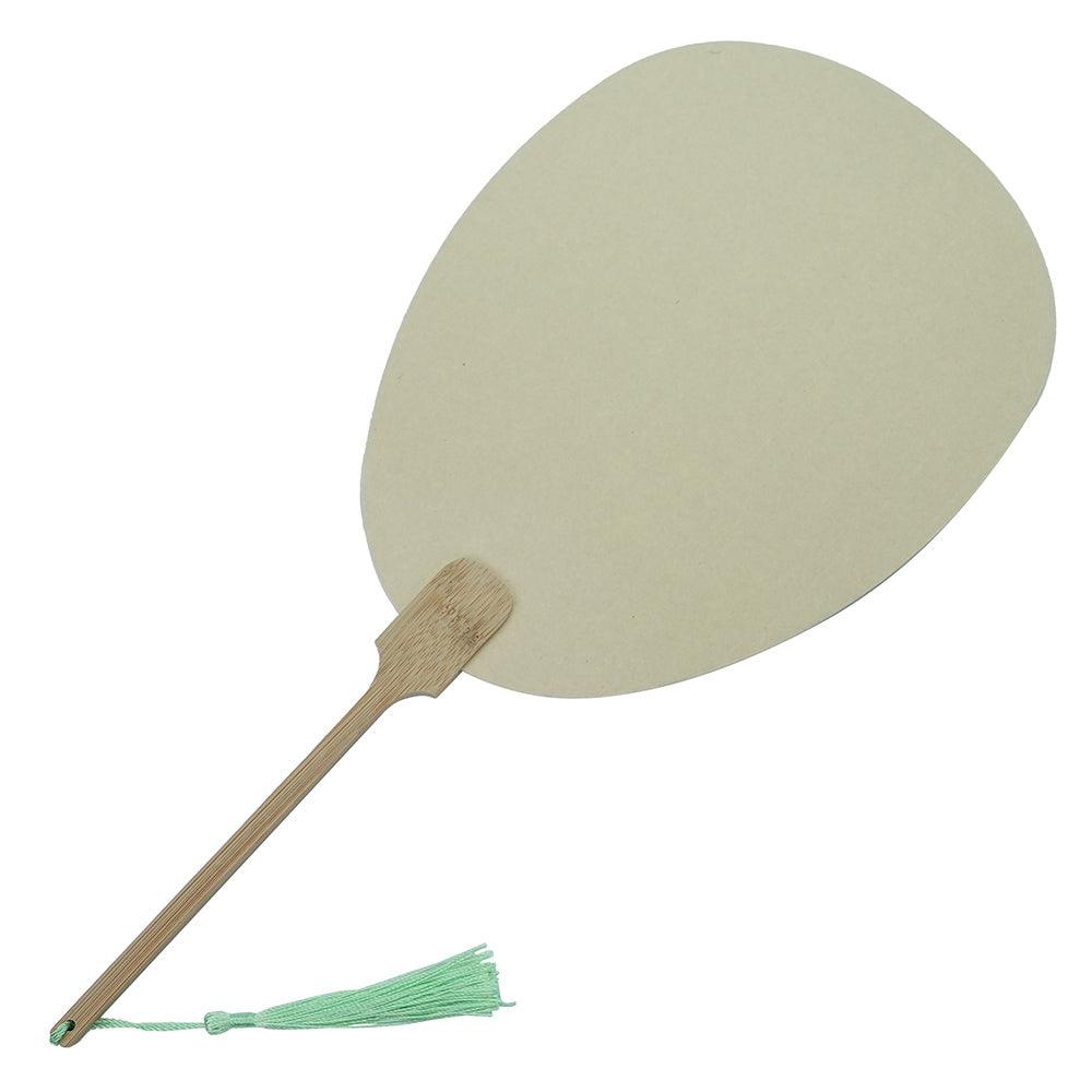 CHINESE COURT STYLE BLANK XUAN PAPER HAND FAN FOR DIY PAINTING TO-000027 - CHL-STORE 