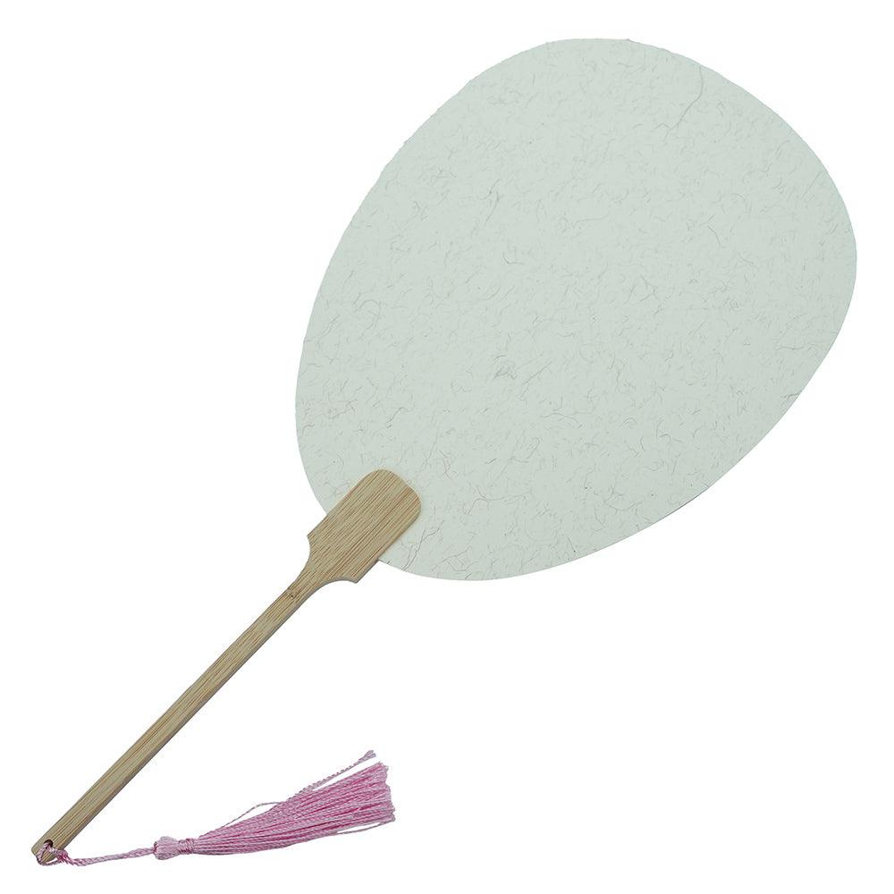 CHINESE COURT STYLE BLANK XUAN PAPER HAND FAN FOR DIY PAINTING TO-000027 - CHL-STORE 