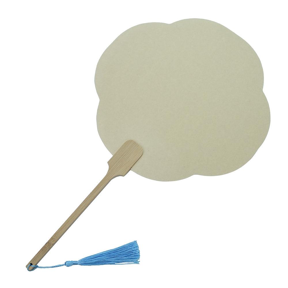 CHINESE COURT STYLE BLANK XUAN PAPER HAND FAN FOR DIY PAINTING TO-000027 - CHL-STORE 