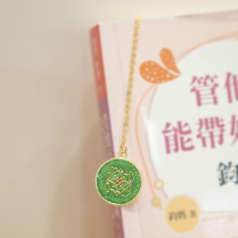 Chinese scenic spot Fenghuashen classical bookmark life reading exquisite small bookmark book shape bookmark - CHL-STORE 