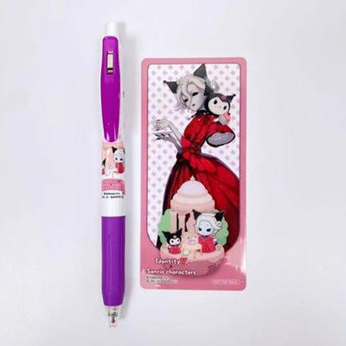 Chugai x Zebra 4549502073 Sarasa Fifth Personality x Sanrio 0.5mm Character Joint Black Ink Gel Pen Ball Pen Thick Ink Pen - CHL-STORE 