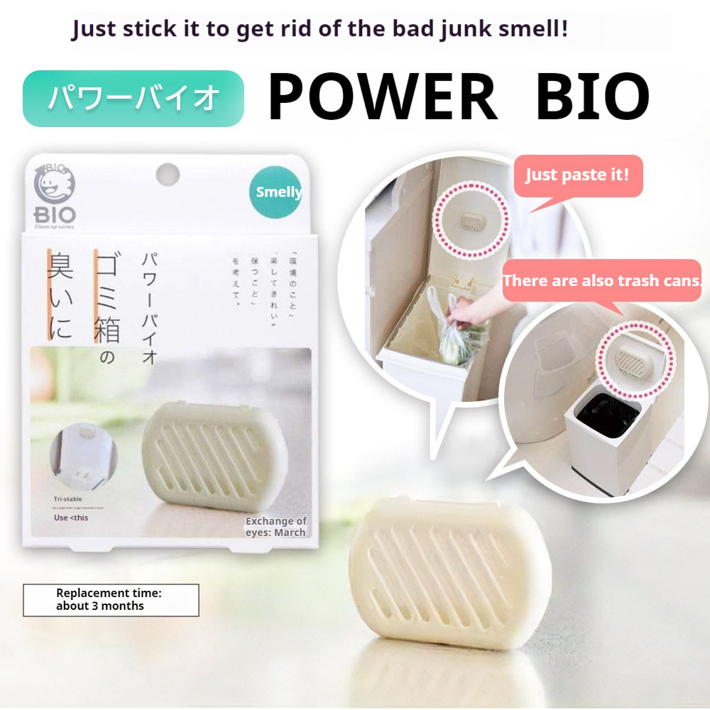 Power Bio Trash Deodorizer: Microbial Freshness Enhancer