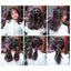 Colored flower bow Braided hair chain Pearl hair accessories chain Pearl braided tassels Braided hair band Popular items Braided hair headdress - CHL-STORE 