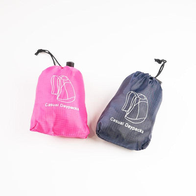 Colorful Folding Bag Lightweight Waterproof Backpack Outdoor Travel Large Capacity Sports Backpack Mountain Climbing Travel Navy Blue / Rose Red AC-040003 - CHL-STORE 