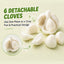 Garlic-Shaped Eraser (6-Piece Detachable Set)