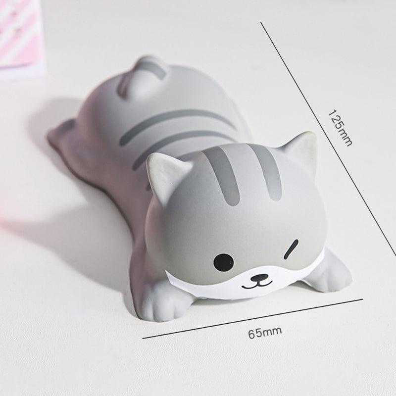 Cute and creative decompression, animal cartoon, mouse wrist pad, small hand pillow, stress relief wrist rest, cat, rabbit, pig, Shiba Inu - CHL-STORE 
