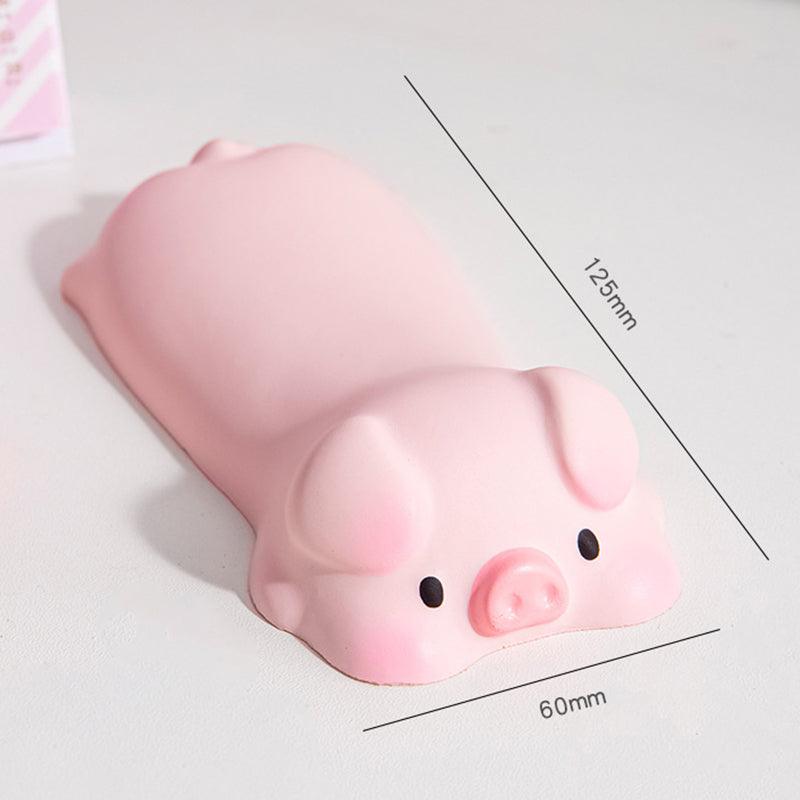 Cute and creative decompression, animal cartoon, mouse wrist pad, small hand pillow, stress relief wrist rest, cat, rabbit, pig, Shiba Inu - CHL-STORE 