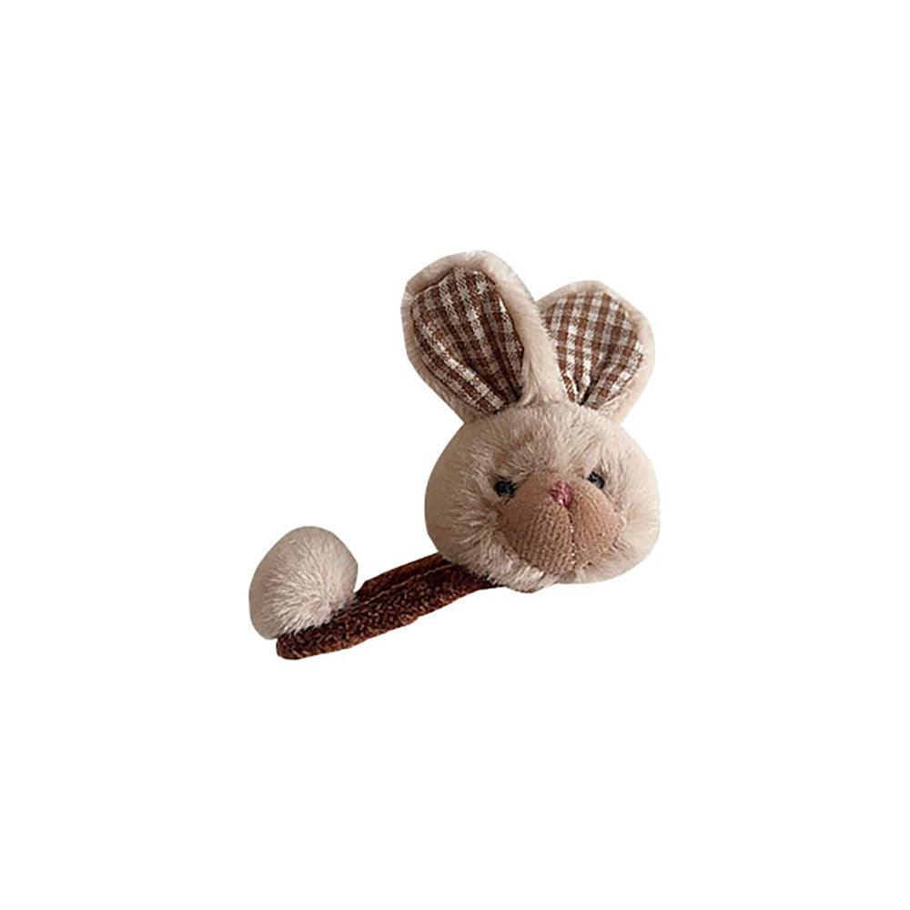 Cute knitted plush hair ring Girl's heart New autumn and winter cartoon hair rope Soft girl hair bandage Hair accessories Head rope - CHL-STORE 