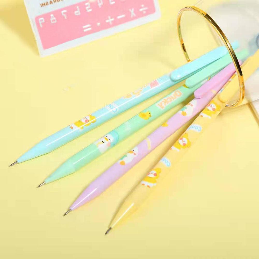 Cute shape prints, unbreakable mechanical pencils, laid-back girls, happy ducks, space travel, cute pets, lovable school supplies, small stationery items - CHL-STORE 