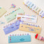 Cute strips of paper stickers, 120 sheets, school supplies, small office objects, special shapes, cute animals - CHL-STORE 
