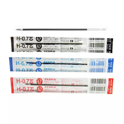 ZEBRA H-0.7 Refill BR-6A-H-BK, Black