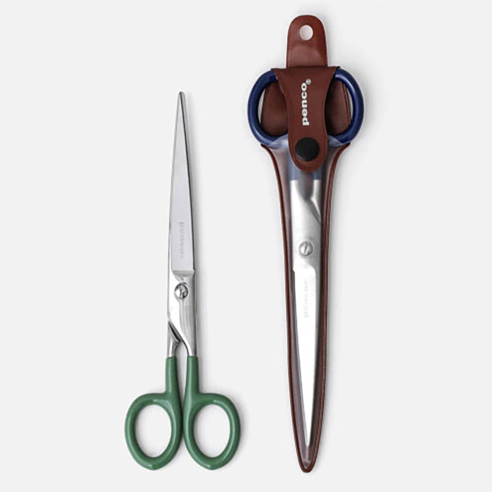 HIGHTIDE PENCO Stainless Steel Scissors L Size Navy Blue Joint Limited Edition Daily Sundries STA-DP-181-NV - CHL-STORE 