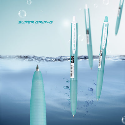 PILOT BSGK-10EFOP SUPER GRIP‧G Ocean Plastic Recycling Environmental Recycling 0.5/0.7MM Ballpoint Pen (Black Ink) - CHL-STORE