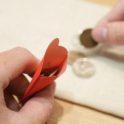 Exquisite Mini Creative Copper Coin Small Red Packet Mini Coin Red Packet Fu Word Marriage Custom Good Luck - CHL-STORE 