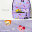 Kirby Kids' Large-Capacity Water-Repellent School Backpack