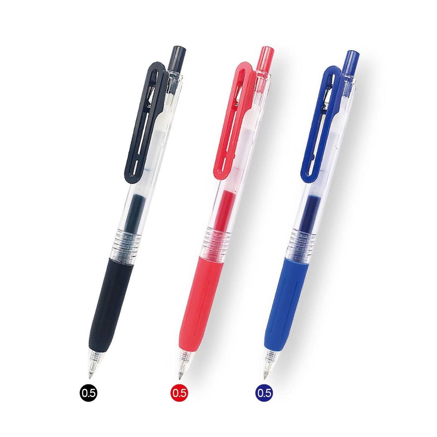 Gel pen Tquick-drying large capacity replaceable refill office student school teacher stationery 0.5mm - CHL-STORE 