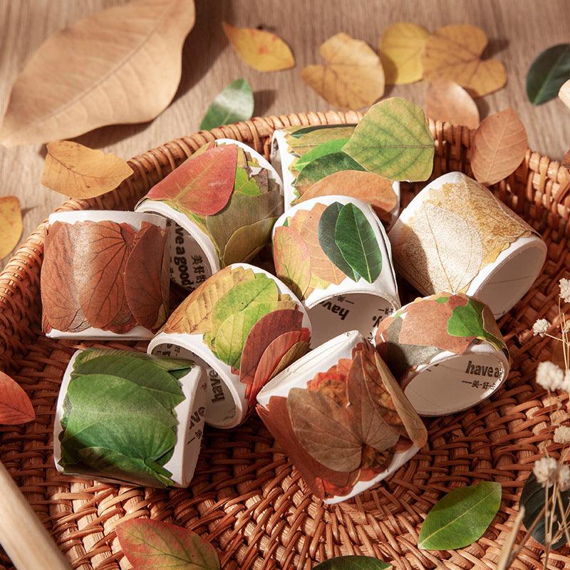 Good day Champs deciduous series leaf shape decorative paper handicraft art labor DIY art decoration - CHL-STORE 