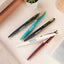 HIGHTIDE PENCO 0.5MM Press Ballpoint Pen FT190 Black / Green / Turquoise Blue / White / Wine Red - CHL-STORE 