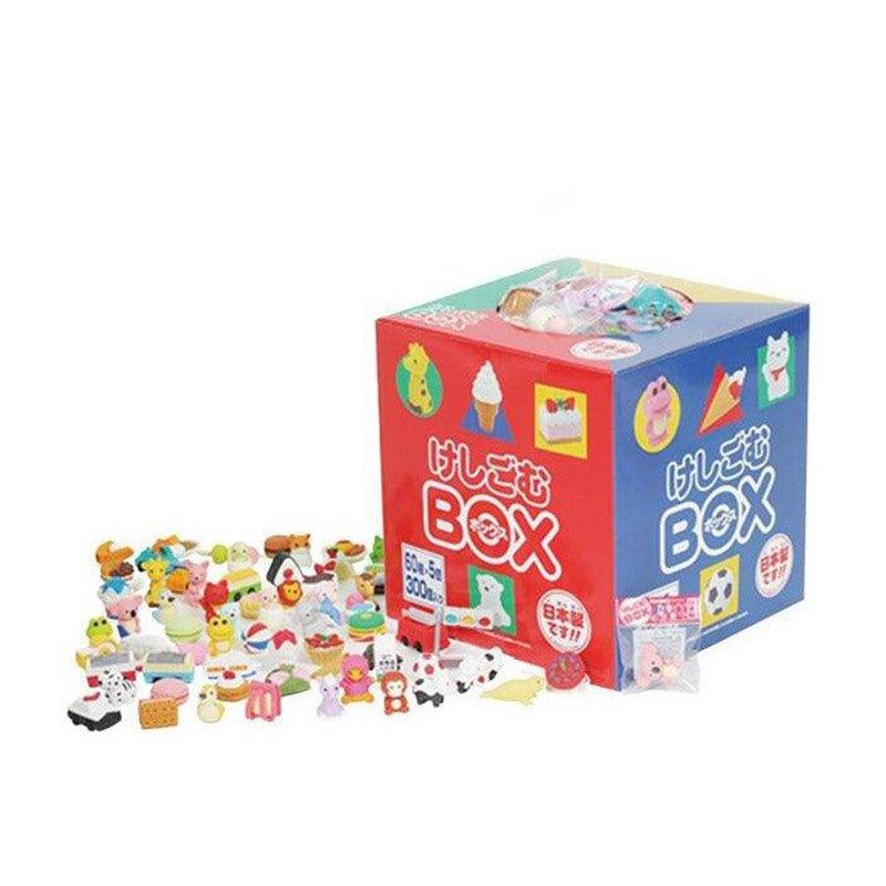 IWAKO ERBBOX001-1 Cute Safety Non-toxic Modeling Food Animal Eraser Single Entry (A box) - CHL-STORE 