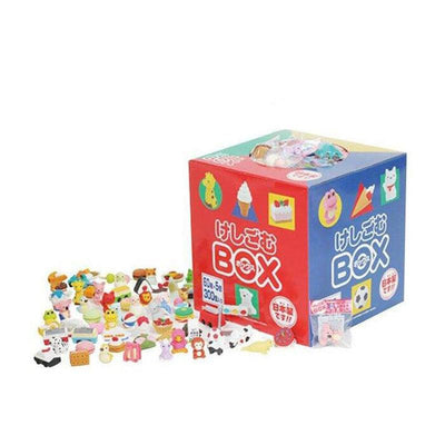 IWAKO ERBBOX001-1 Cute Safety Non-toxic Modeling Food Animal Eraser Single Entry (A box) - CHL-STORE 