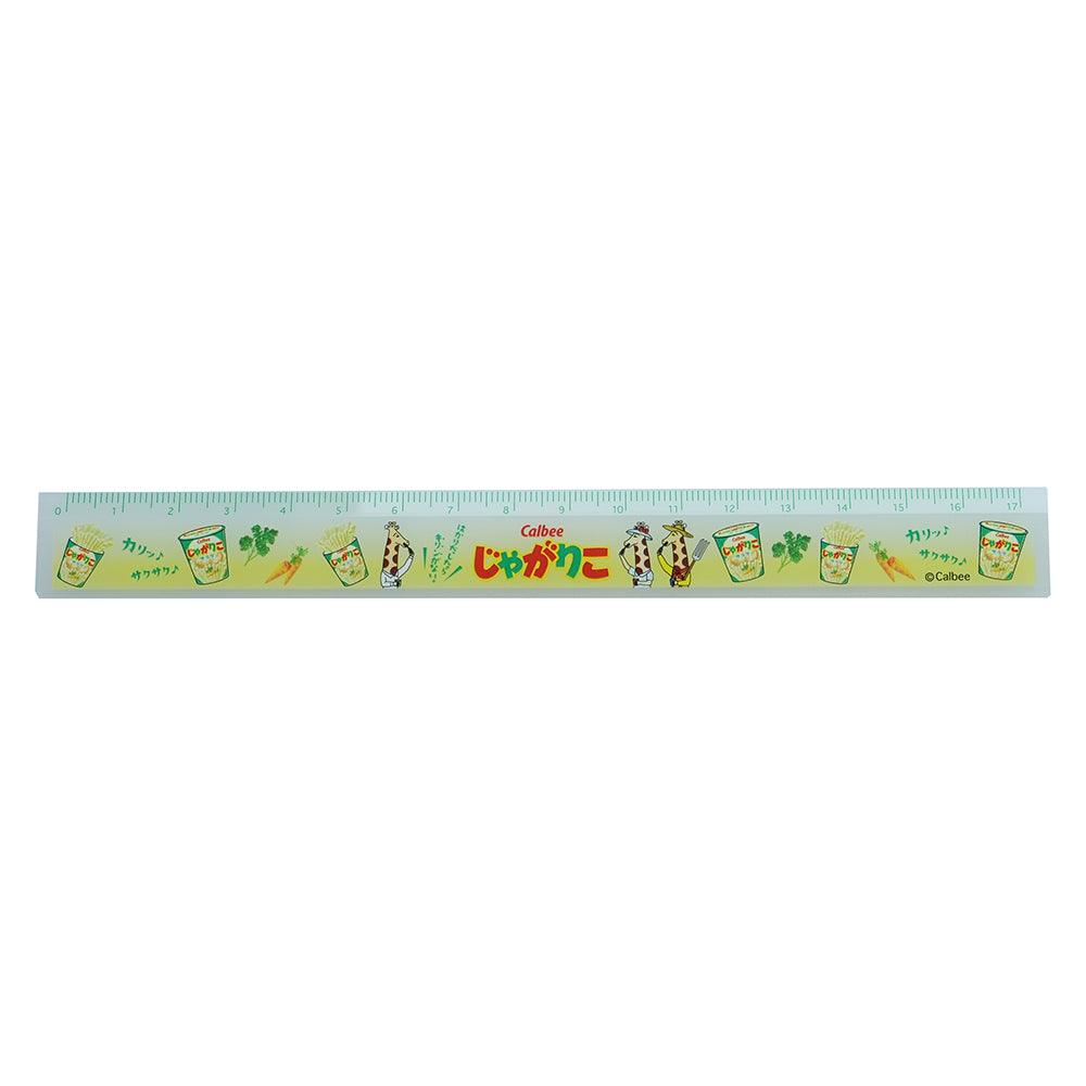 Japan Funbox Candy and Snacks Co-branded Series Lipstick Glue/17cm Ruler Poiful Bear Biscuits Calbee Strawberry Chocolate Bean Hi-Chew Gummy - CHL-STORE 