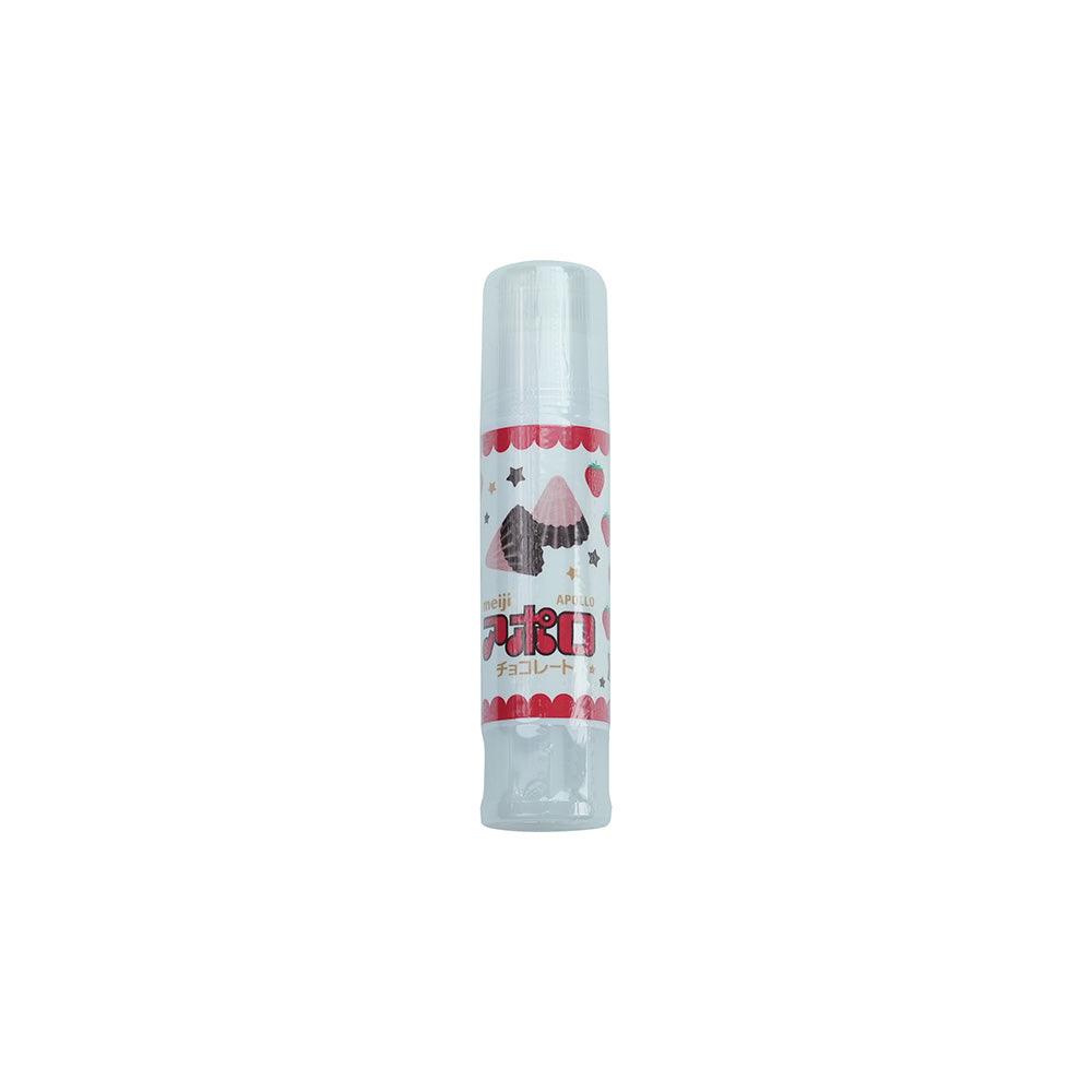 Japan Funbox Candy and Snacks Co-branded Series Lipstick Glue/17cm Ruler Poiful Bear Biscuits Calbee Strawberry Chocolate Bean Hi-Chew Gummy - CHL-STORE 