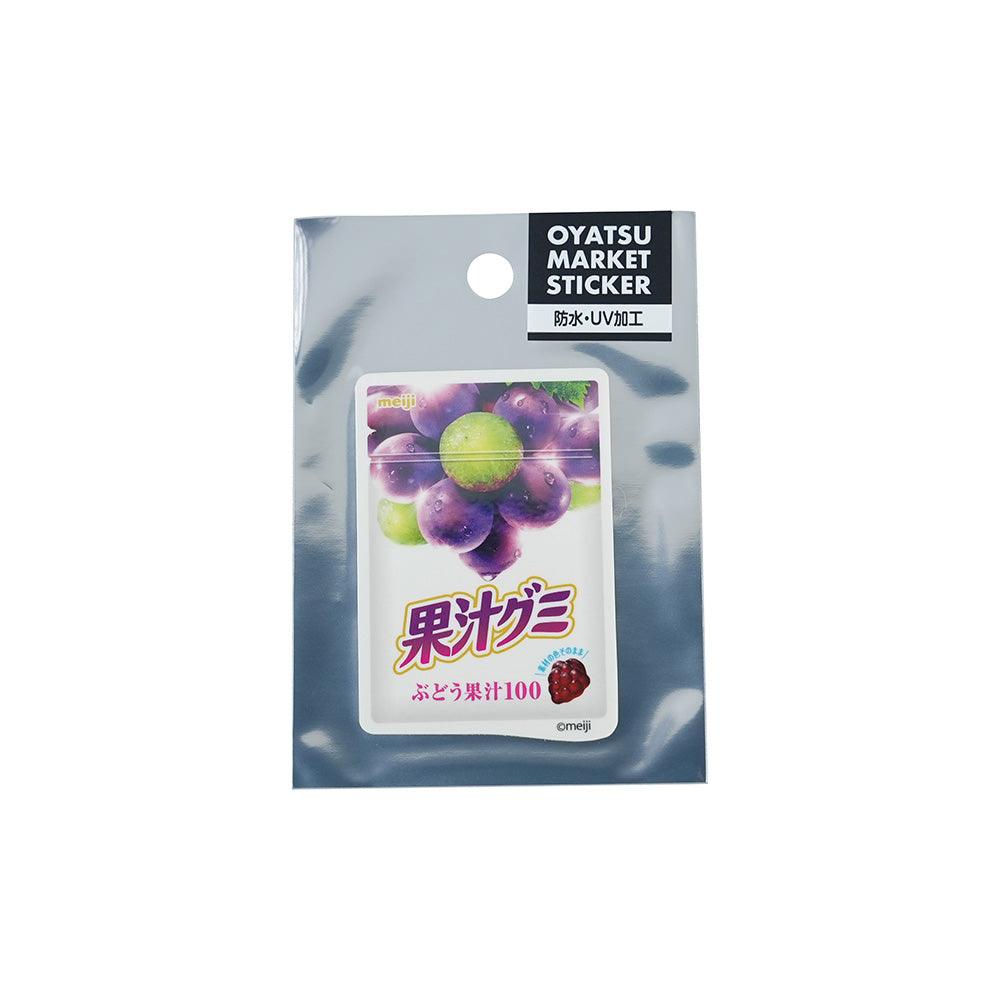 Japan Funbox Candy and Snacks Co-branded Series Waterproof Stickers Poiful Bear Biscuits Calbee Strawberries Chocolate Beans Hi-Chew QQ Gummies Mixed Fruit Qiaoxi Candy Cookies French Fries - CHL-STORE 