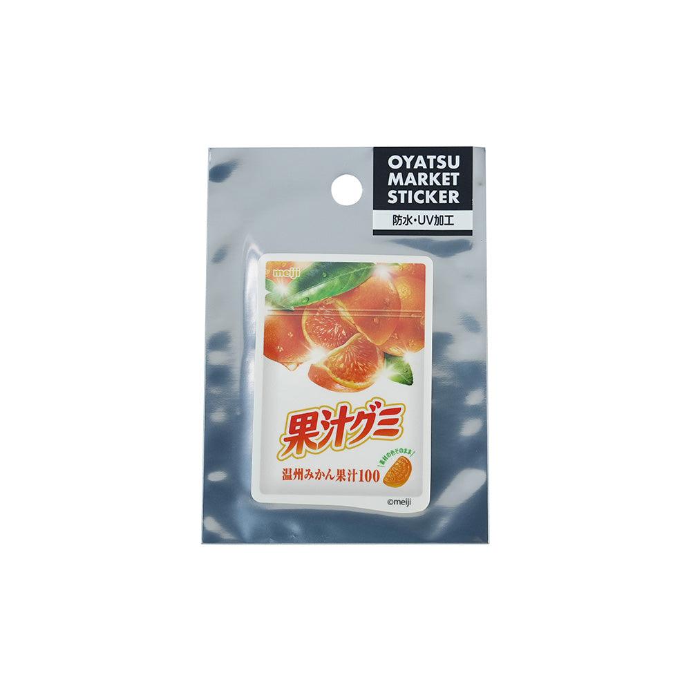 Japan Funbox Candy and Snacks Co-branded Series Waterproof Stickers Poiful Bear Biscuits Calbee Strawberries Chocolate Beans Hi-Chew QQ Gummies Mixed Fruit Qiaoxi Candy Cookies French Fries - CHL-STORE 