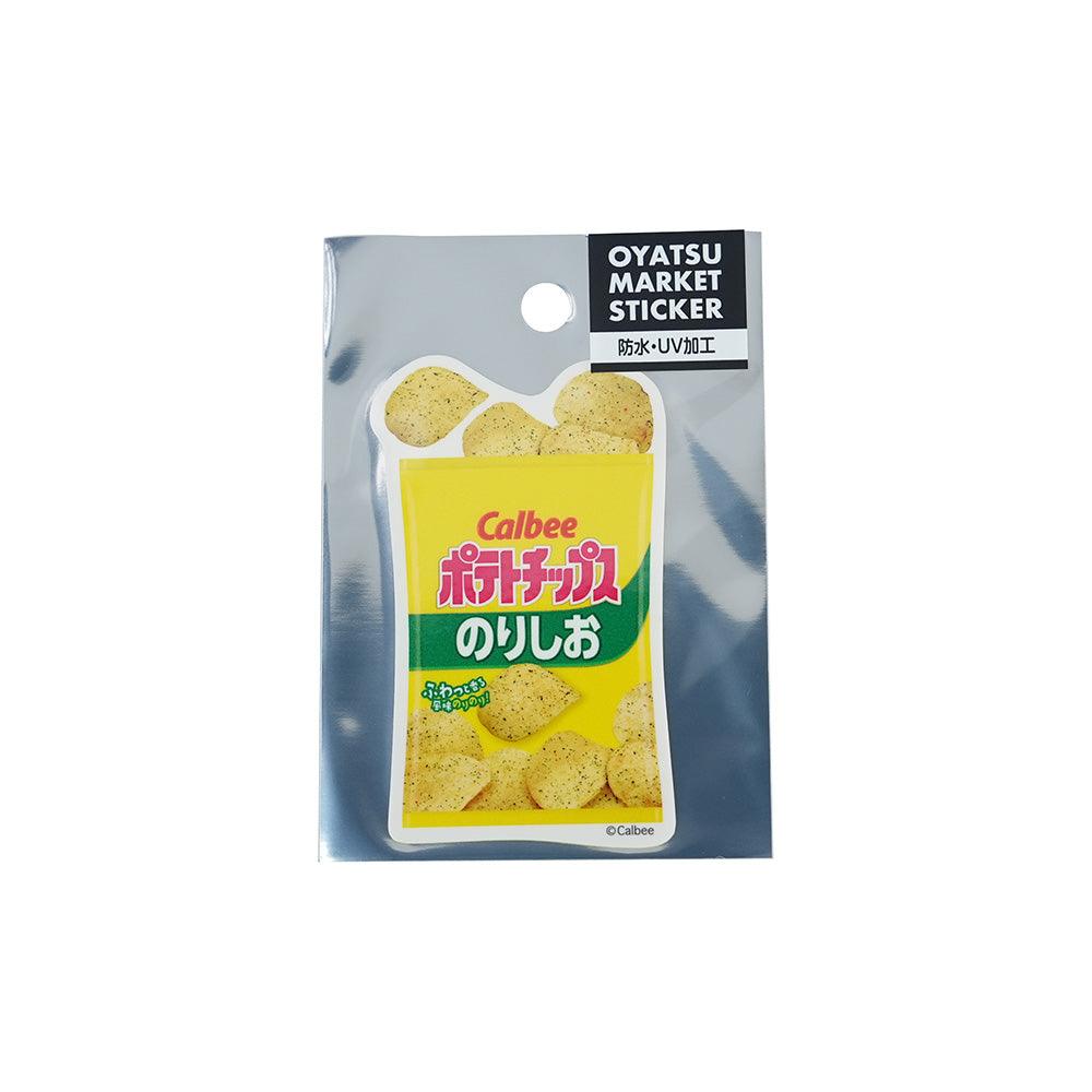 Japan Funbox Candy and Snacks Co-branded Series Waterproof Stickers Poiful Bear Biscuits Calbee Strawberries Chocolate Beans Hi-Chew QQ Gummies Mixed Fruit Qiaoxi Candy Cookies French Fries - CHL-STORE 