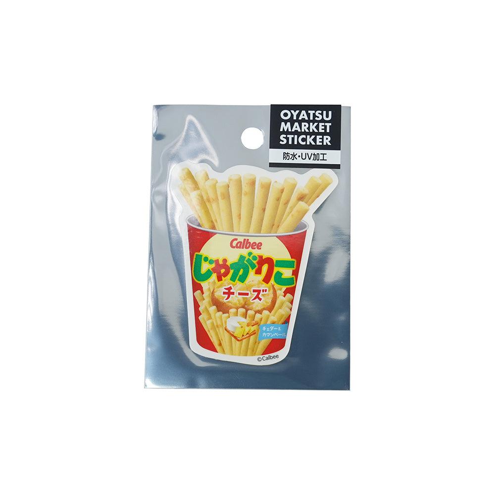 Japan Funbox Candy and Snacks Co-branded Series Waterproof Stickers Poiful Bear Biscuits Calbee Strawberries Chocolate Beans Hi-Chew QQ Gummies Mixed Fruit Qiaoxi Candy Cookies French Fries - CHL-STORE 