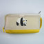 Japan KOKUYO Guoyu panda pencil bag large capacity bag storage bag pencil bag cute simple student stationery box - CHL-STORE 