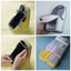 Japan KOKUYO Pencil Case Mobile Standing Large Capacity Multifunctional Storage Pencil Case Light Gray Light Blue Light Purple Yellow Pen Holder Universal Bag -WSG-PC173 - CHL-STORE 